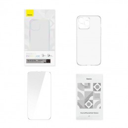 Transparent Case and Tempered Glass set Baseus Corning for iPhone 12 Pro