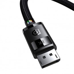 DP 8K to DP 8K cable Baseus High Definition 3m (black)