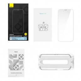 Tempered Glass Baseus 0.4mm Iphone 12/12 Pro  + cleaning kit