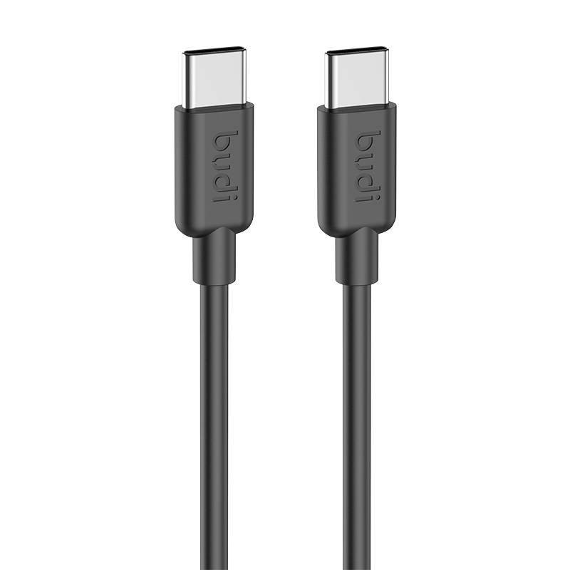 Charging data cable Budi PD 65W 1.2m (Black)