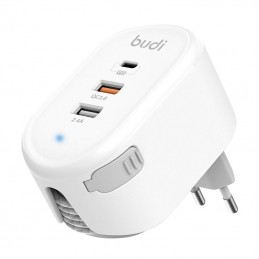 Wall Charger Budi 1m cable 30W (white)