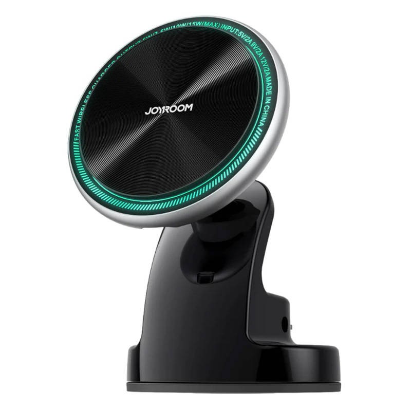 Joyroom JR-ZS290 magnetic dashboard car holder with inductive charger (black)