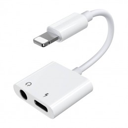 Audio Adapter 3.5mm Joyroom S-Y104 (white)