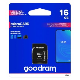 Memory card Goodram microSD 16GB (M1AA-0160R12)