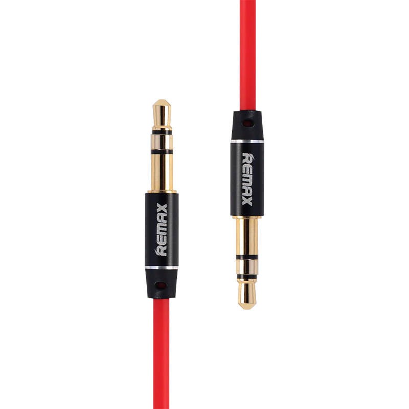 Mini jack 3.5mm AUX cable Remax RL-L200 2m (red)