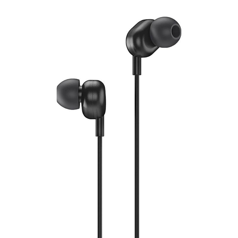 Earphones Remax, 3.5mm jack (black)