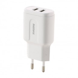 Wall charger Remax, RP-U22, 2x USB, 2.4A (white)