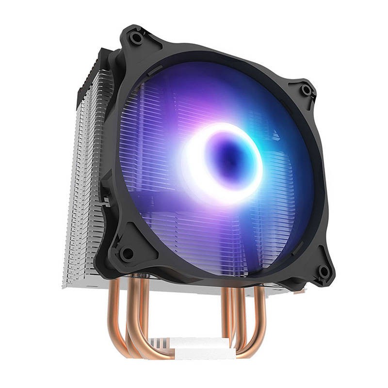 CPU active cooling Darkflash Darkair LED (heatsink + fan 120x120) black