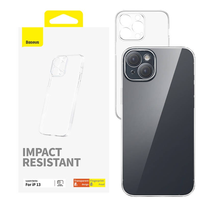 Phone Case for iP 13 Baseus OS-Lucent Series (Clear)