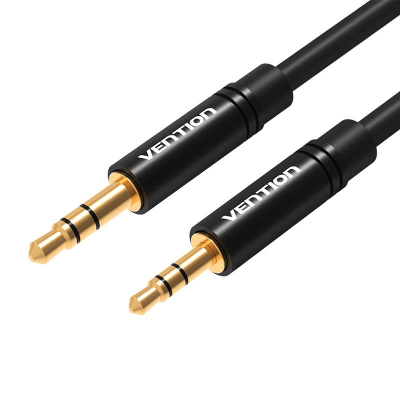 Mini jack 3,5mm to 2,5mm AUX cable Vention BALBD 0,5m (black)