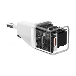 Mini wall charger Baseus GaN5 20W (white)