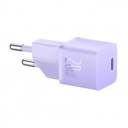 Mini wall charger Baseus GaN5 20W (purple)