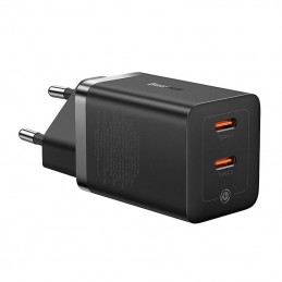 Wall Charger Baseus GaN5 40W, 2x USB C (Black)