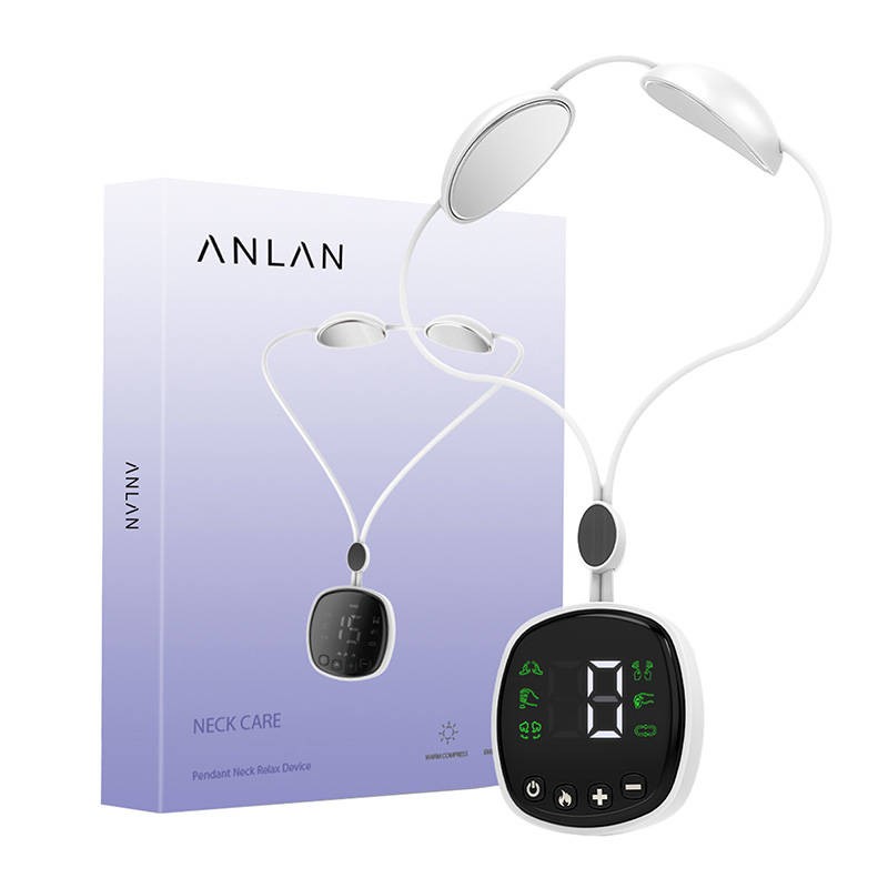 Pendant EMS Relax Warm Compress Neck Massager ANLAN 09-AAMY02-02A