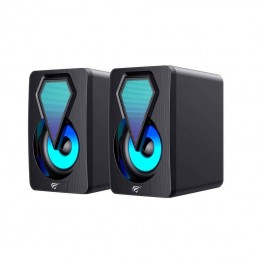 Computer speakers Havit SK210mini PRO 2.0 RGB (black)