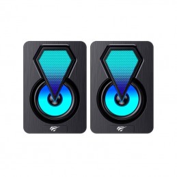 Computer speakers Havit SK210mini PRO 2.0 RGB (black)