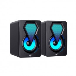 Computer speakers Havit SK210mini PRO 2.0 RGB (black)