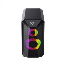 Computer speakers HAVIT SK202 2.0 RGB (black)