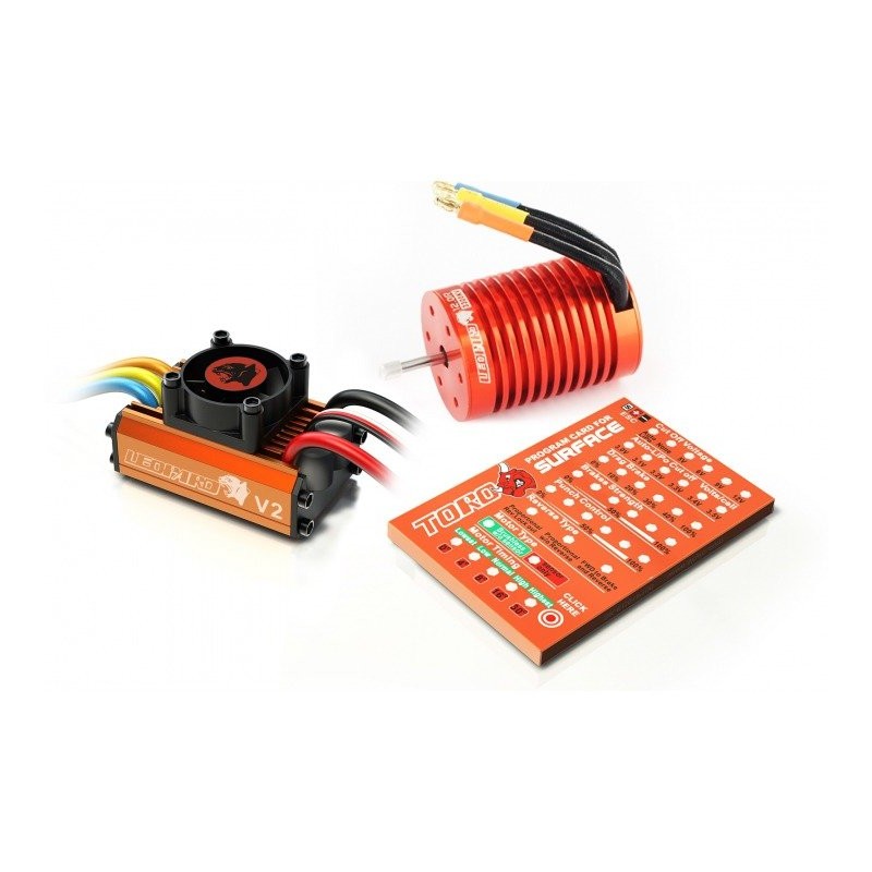 COMBO SkyRC Leopard 1:10 + ESC 60A + 9.0T Motor + Program Card