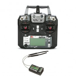 Transmitter + receiver set FlySky FS-i6x + A6B