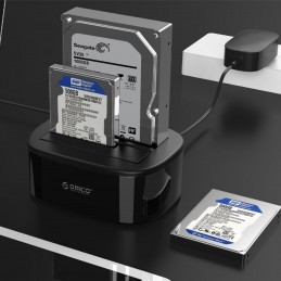 Docking with clone function Orico Dual Bay USB3.0 HDD