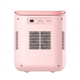 Mini fridge Baseus Igloo with heating function, 6L, 230V (pink)