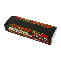 Gens Ace Redline 8200mAh 7.6V 130C 2S1P HardCase HV Battery