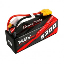 Gens Ace 5300mAh 14.8V 60C 4S1P XT90 Bashing Battery