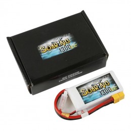 Gens Ace Soaring 1300mAh 7.4V 30C 2S1P XT60 battery