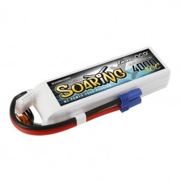 Gens Ace Soaring 4000mAh 14.8V 30C 4S1P EC5 battery