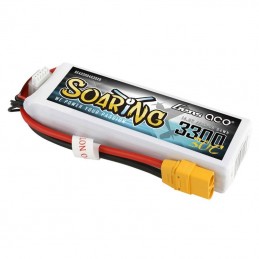 Gens Ace Soaring 3300mAh 14.8V 30C 4S1P XT90 battery