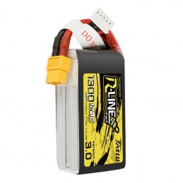 Tattu R-Line Version 3.0 1300mAh 14.8V 120C 4S1P XT60 battery