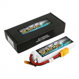 Lipo Battery Pack with XT90 plug Gens Ace Soaring 4000mAh 11.1V 30C 3S1P