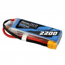 Battery Gens Ace 2200mAh 11.1V 45C 3S1P XT60