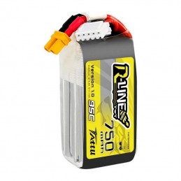 Battery Tattu R-Line 750mAh 14.8V 95C 4S1P JST-XHR