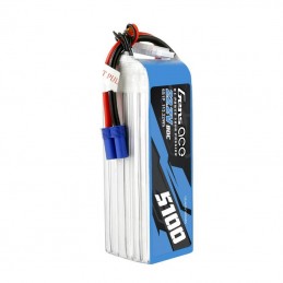 Battery GensAce 5100mAh 22.2V 80C 6S1P EC5