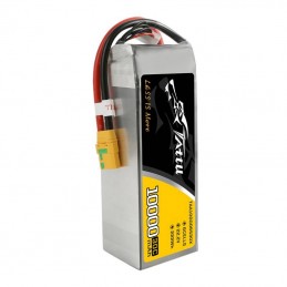 Battery Tattu 10000mAh 22.2V 30C 6S1P XT90 Anti-spark Plug