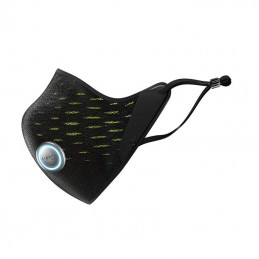 SMART Face Mask AirPOP Active (Black/Yellow)