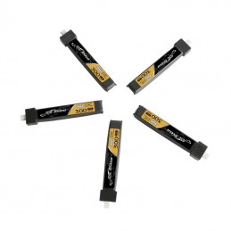 Battery Tattu LiPo 300mAh 3.8V 75C 1S1P HV BT2.0.5 (5pcs)