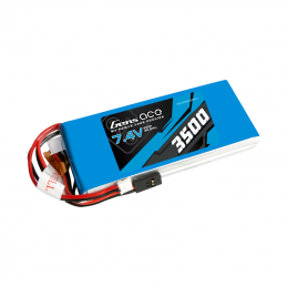 Battery LiPo Gens Ace 3500mAh 7,4V 1C 2S1P RX/TX