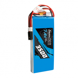 Battery LiPo Gens Ace 3500mAh 7,4V 1C 2S1P RX/TX