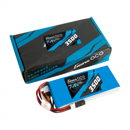 Battery LiPo Gens Ace 3500mAh 7,4V 1C 2S1P RX/TX