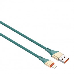 Lightning Cable LDNIO LS632 30W, 2m (green)