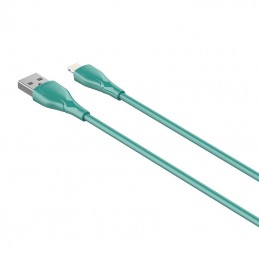 Lightning Cable LDNIO LS611 25W, 1m  (green)