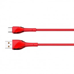 USB to USB-C cable LDNIO LS661, 30W, 1m (red)