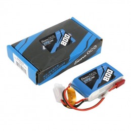 Battery GensAce LiPo 800mAh 7.4V 45C 2S1P