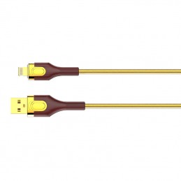 LDNIO LS681, USB - Lightning, 1m, 30W Cable (Gold)