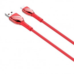 LDNIO LS661 USB - Micro USB 1m, 30W Cable (Red)