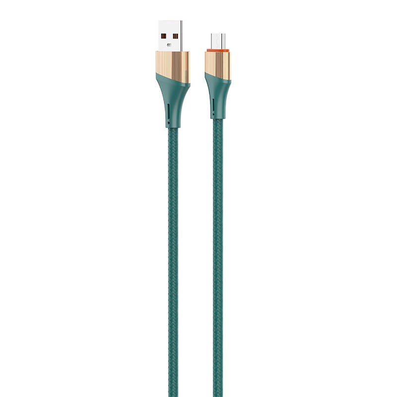 LDNIO LS632 USB - Micro USB 2m, 30W Cable (green)