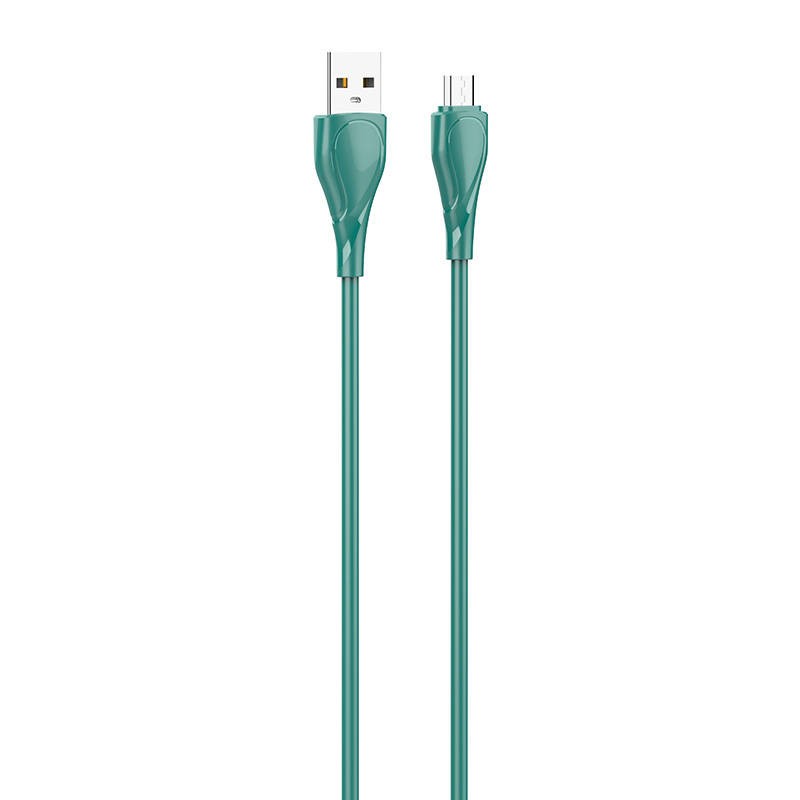 LDNIO LS611  USB - Micro USB 1m, 30W Cable (Green)